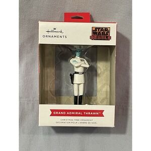 NEW Hallmark Christmas Ornament - Star Wars - Rebels - Grand Admiral Thrawn